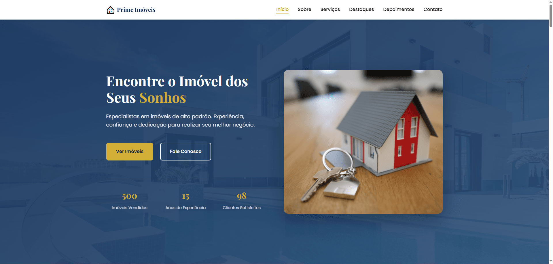 Home do site — Imobiliária