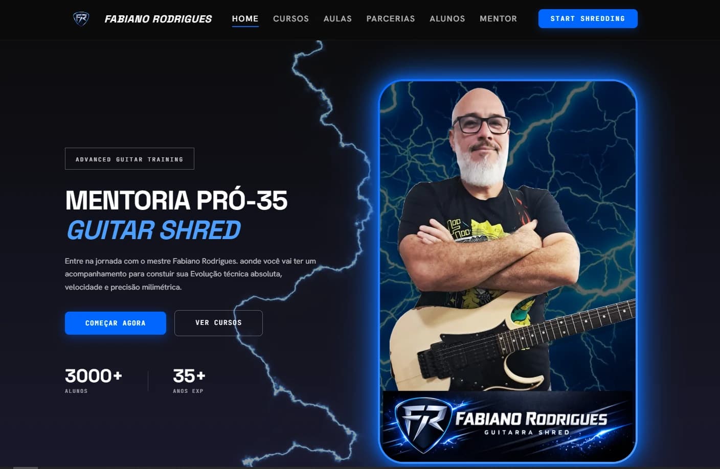 Home do site — Professor de Música